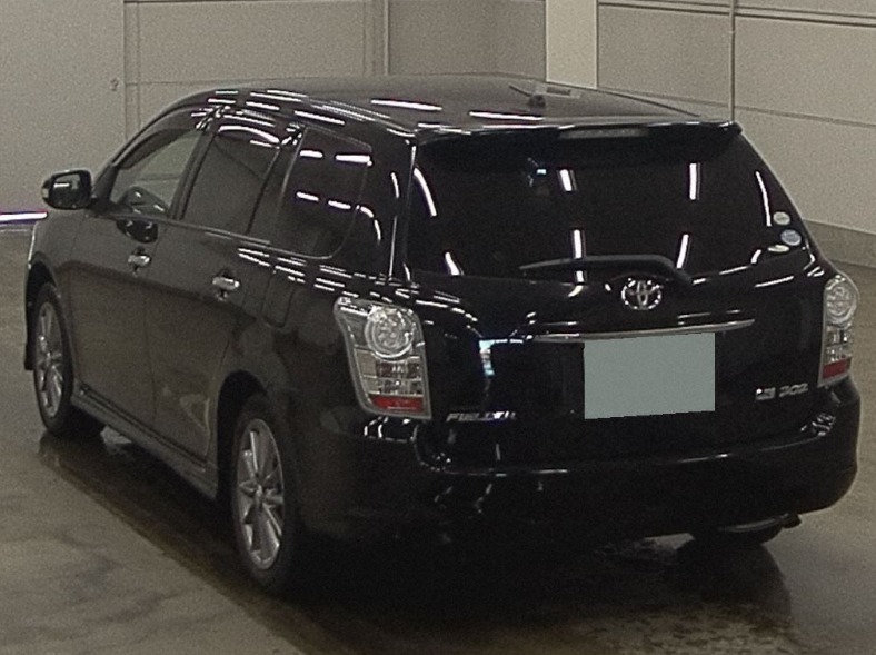 2010 TOYOTA COROLLA FIELDER BLACK